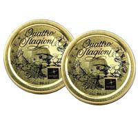 TAPPI CAPSULA BORMIOLI 86 mm PER BARATTOLO VETRO CONSERVA ORIGINALI PZ.96