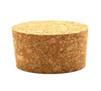 TAPPI CONICI IN SUGHERO 60/53mm - Tappo Gorgogliatore Tappi di gomma con perforazione Fermentazione