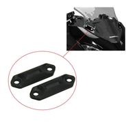 Tappi copri specchietto retrovisore nero moto per KAWASAKI NINJA 300 SE