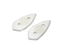 Tappi copri tappi placche base blocco specchietti bianco per YAMAHA FZS 1000 ...
