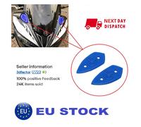 Tappi copri tappi placche base blocco specchietti blu per YAMAHA FZS 1000 FZS...