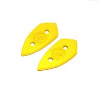 Tappi copri tappi placche base blocco specchietti giallo per YAMAHA FZS 1000 ...