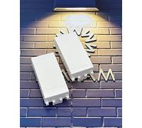 Tappi Copriforo per frutti TOT ELECTRIC compatibili con Vimar Plana Bianco 2 pezzi - 2 pezzi