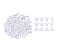 Tappi Copriforo,Tappi Per Fori Di Perforazione,Copriforo In Plastica,Tappo Per Foro Di Viti E Dadi,Tappi Di Copertura In Plastica,Per Mobili Armadietto Cassetto,Ø 5mm,50 Pezzi