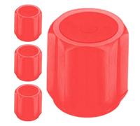 Tappi coprivalvola luminescenti, 4 pezzi, protezione fluorescente per stelo, visibilità notturna, guarnizione interna in , protezione antipolvere filettata, accessorio per ruote al neon | per