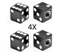 TAPPI COPRIVALVOLA PNEUMATICO VALVOLA AUTO COPRIVALVOLE VALVOLE MOTO DADO NERO