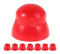 Tappi Copriviti da Parco Giochi M10 in Plastica Rossa 50 Pezzi