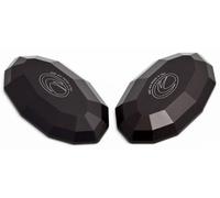 Tappi Cover Specchietti Evotech Ergal per Kawasaki ZX 6RR ZX-6RR ZX6RR 2003 2004