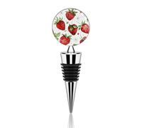 Tappi decorativi per bottiglie di vino a prova di perdite, riutilizzabili, eleganti, per regali, bar, feste, matrimoni
