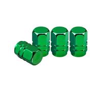 tappi delle valvole dei pneumatici per auto Per Jeep Per Grand Per Cherokee Per Wrangler JK Copri Valvola Pneumatici Auto Valvole Ruote Automatiche Tappo Stelo Tappi valvola universali(C-Green)