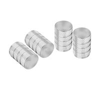 tappi delle valvole dei pneumatici per auto Per SUBARU Per Forester Per Impreza Per Legacy Per Outback Per WRX STI BRZ XV Auto Tappo Valvola Pneumatico Pneumatico Aria Tappi valvola universali(Silver)