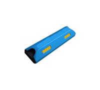 Tappi di arresto delle ruote, Cuneo di parcheggio in gomma multicolore 56x16x8cm(Blue)