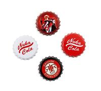 Tappi Di Bottiglia Nuka-Cola Fallout | Set Di 4