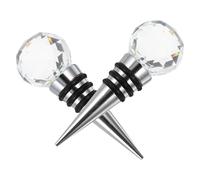 Tappi di chiusura per bottiglie di vino creativi da 2 pezzi ( assortiti)