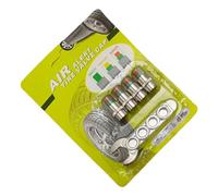 Tappi di Controllo Pressione Pneumatici - Indicatore Sensore 4 Pezzi | Caps Valvola Controllo Pressione Gomme - Per Auto Veicoli Manutenzione Viaggi Lunghi Moto Camion SUV