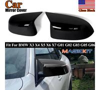 Tappi di copertura dello specchietto retrovisore laterale per BMW X3 X4 G01 G02 2018-23 X5 X6 X7 G05 G06 G07 iX3 M60i M50i M40i M stile Tappo dello specchio per porta