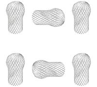 Tappi di drenaggio in alluminio flessibili Parapioggia Copertura a rete zoccolo con sistemi di flussi d'acqua per tubo da cucina per bagno Filtro estensibile per scarico