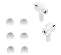Tappi di ricambio in silicone per JBL Wave 200 TWS/Wave Beam, cuscinetti di ricambio per auricolari, 6 pezzi, colore: bianco