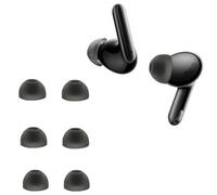 Tappi di ricambio in silicone per Oppo Enco Free2 /Enco Free 2i /Enco X, cuscinetti di ricambio per auricolari, 6 pezzi, colore nero
