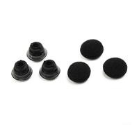 Tappi di ricambio per auricolari Plantronics per Voyager 5200 5220, realizzati in silicone e schiuma per bloccare il rumore ambientale durante l'uso attivo dello stile di vita (3 pezzi da 12 mm)
