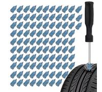 Tappi di riparazione pneumatici tipo di vite, set di 100 pezzi di per auto - Automotive tipo a vite tappo pneumatico - Per la manutenzione della puntura per veicoli