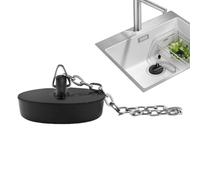 Tappi di scarico per lavello, tappo multiuso in gomma per vasca da bagno, resistente all'usura, portatile a prova di perdite, basta premere verso il basso e utilizzarlo per un lungo periodo di tempo