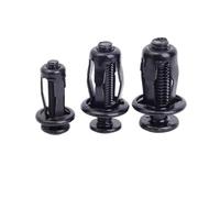 Tappi di serraggio a espansione for bulloni a vite for rivetti a petalo in metallo Ancore cave Elementi di fissaggio for fissaggio patente automobilistica(M4,10PCS)