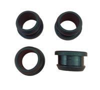 Tappi di tenuta in gomma, Tappi antipolvere, 1/2/5 pezzi di passacavo a scatto in gomma siliconica nera da 4,5-50,6 mm, tappi terminali, boccola protezione for cavi e fili(2pcs,8.5Mm Bore 6Mm)