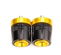 Tappi estremità manubrio moto Moto Manubrio Manopole Estremità Tappi Cursori Per Z900 Z650 Z750 Z400 Z800 Per Ninja 400 650 Z 900 RS SE(ORO)