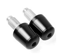 Tappi estremità manubrio moto Per Aprilia Moto 7/8 '' Manubrio End Plug Pesi Manopole Manubrio Cap(Nero)