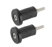 Tappi estremità manubrio moto Per Aprilia Per Tuono Per Mana Per Sportcity SR50R Manubrio Moto Estremità Manopole Tappo Manubrio Slider 7/8" 22mm 25mm(Nero,UN)