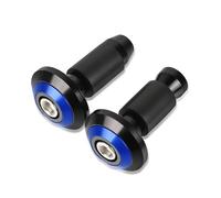 Tappi estremità manubrio moto Tappo Antivibrazione Per Manopole Manubrio Aprilia Dirt Bike(Blu)