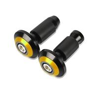 Tappi estremità manubrio moto Tappo Antivibrazione Per Manopole Manubrio Aprilia Dirt Bike(ORO)