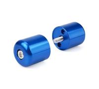 Tappi estremità manubrio moto Terminali Manubrio Per Suzuki GSX-R 600 750 GSXR 1000 Tappi Manopole Pesi E Slider(Blu)