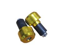 Tappi estremità manubrio moto Universale Per 7/8 "Moto Dirt Bike Manubrio Bar Ends Manopole Slider Vibrazione Slugs Plug(ORO)