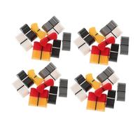 Tappi Fader per Mixer 50 Pezzi Foro 4mm, Plastico | Console Audio e Cursori Lineari, Uso in Studio e Regia, Presa, Colori Assortiti