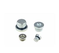 Tappi filettati in ottone, 6 pezzi Tappo terminale a testa esagonale interna, ottone/ferro G1/8 1/4 3/8 1/2 PT Raccordo maschio/femmina(Plug seal,3I4 Thread)