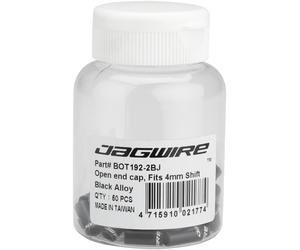Tappi Finali In Lega Sigillati Jagwire Da 4Mm Bottiglia Di 50 Neri