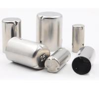 Tappi for provette da laboratorio in acciaio inossidabile 304 da 20 pezzi - Adatti a provette in vetro da 13/15/18/21/25 mm for una conservazione sicura dei campioni(15# for Diameter 15mm)