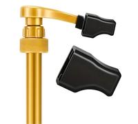 Tappi for vino 50 pezzi Tappo for pompa for sciroppo di caffè Copri versatore Coperchi in gomma adatti for versare dispenser Bottiglia liquore for olio for mantenere fresco il Champagne