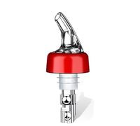 Tappi for vino Beccuccio versatore for bottiglia misurato automaticamente da 8 pezzi con tappi antipolvere for mantenere fresco il e lo champagne(Red,30ml)