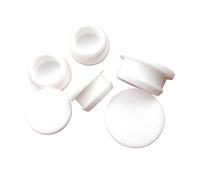 Tappi in gomma a forma di T in silicone, Guarnizione a scatto a forma di T in silicone for alte temperature, tappo di tenuta bianco 5,5-30 mm(100PCS-A 10MM)