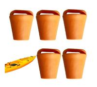 Tappi in gomma per kayak | 5 pezzi coperture per fori di drenaggio - accessori per pagaia impermeabili per principianti pescatori lago pesca