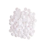 Tappi in plastica per fori, 200 pezzi Tappi for fori dadi in plastica da 12 mm for viti autofilettanti da 3-4 mm Multicolore(White)