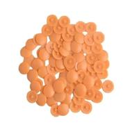 Tappi in plastica per fori, 200 pezzi Tappi for fori dadi in plastica da 12 mm for viti autofilettanti da 3-4 mm Multicolore(Oranje)
