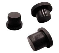 Tappi in silicone a scatto per fori, Tappi for fori in silicone tipo T neri 3-14 mm 5 pezzi(7.5mm)