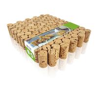 Tappi in sughero per fai da te e decorazioni 100 pezzi Ø 2,5 cm lunghezza 4,5 cm