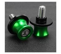 Tappi incidenti in moto Accessori Moto 8MM Viti Supporto Forcellone E Slider Per DUCATI 1199 1299 899 959 Per Panigale S SR V4 2012-2025 2024 2023(VERDE)