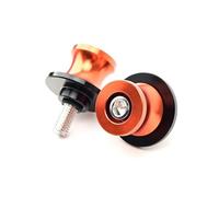 Tappi incidenti in moto Per Z750 Z 750 Z750S Accessori CNC Moto Bulloni Da 10MM Bobine Forcellone Viti Supporto Scorrevole(Arancia)