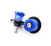 Tappi incidenti in moto Per Z750 Z 750 Z750S Accessori CNC Moto Bulloni Da 10MM Bobine Forcellone Viti Supporto Scorrevole(BLU)